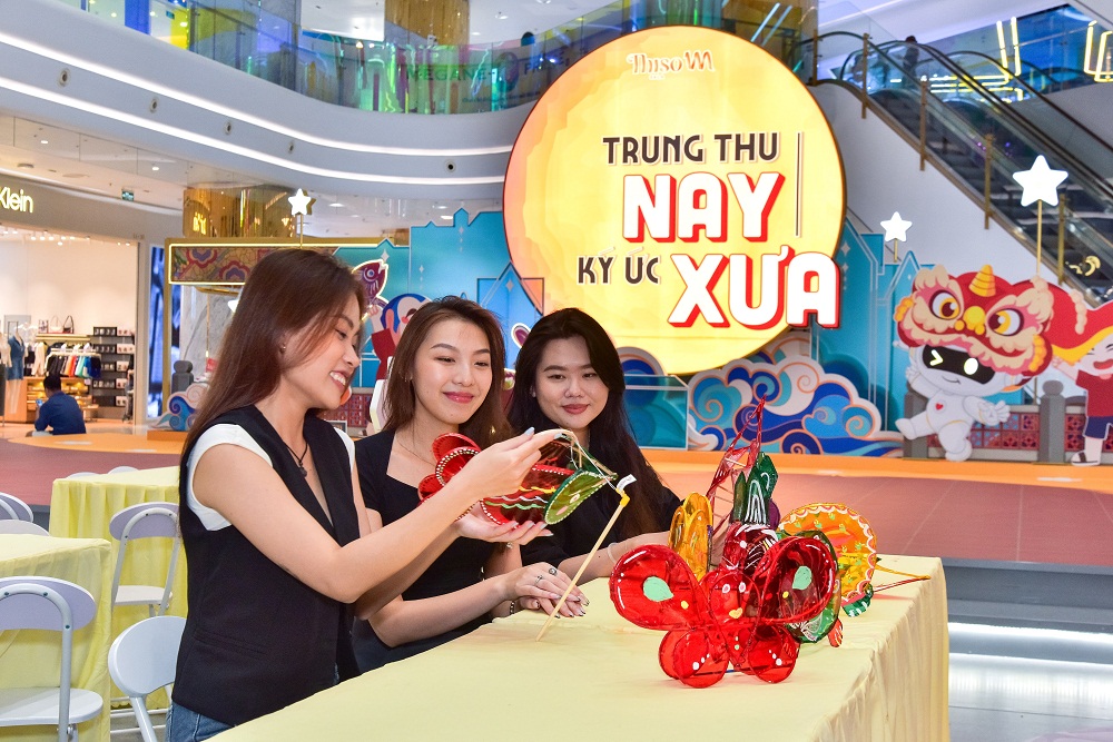 Hoạt động dịp Trung thu đặc sắc tại Thiso Mall - Ảnh: Thiso