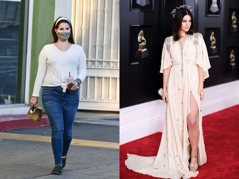 Không chỉ tài năng, Lana Del Rey còn sở hữu nhan sắc xinh đẹp, phảng phất nét cổ điển. Lana Del Rey cũng có khoảng thời gian tăng cân nhưng sau khi áp dụng những bí kíp như ăn uống lành mạnh, ưu tiên rau củ quả tươi, ngũ cốc nguyên hạt kết hợp với tập Yoga, Pilates…, nàng sầu nữ đã lấy lại được vóc dáng thon gọn.