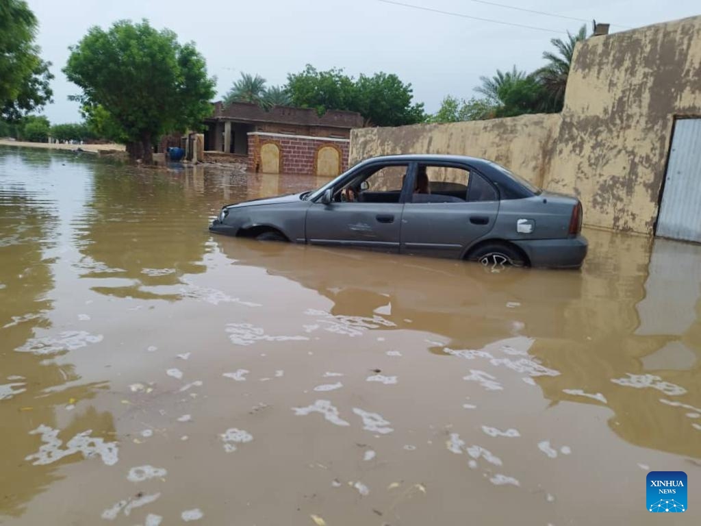 Lũ lụt tàn phá nghiêm trọng cuộc sống của người dân Sudan - Ảnh: Tân Hoa Xã