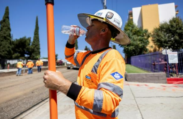 California đã hứng chịu đợt nắng nóng vào đầu tháng 9