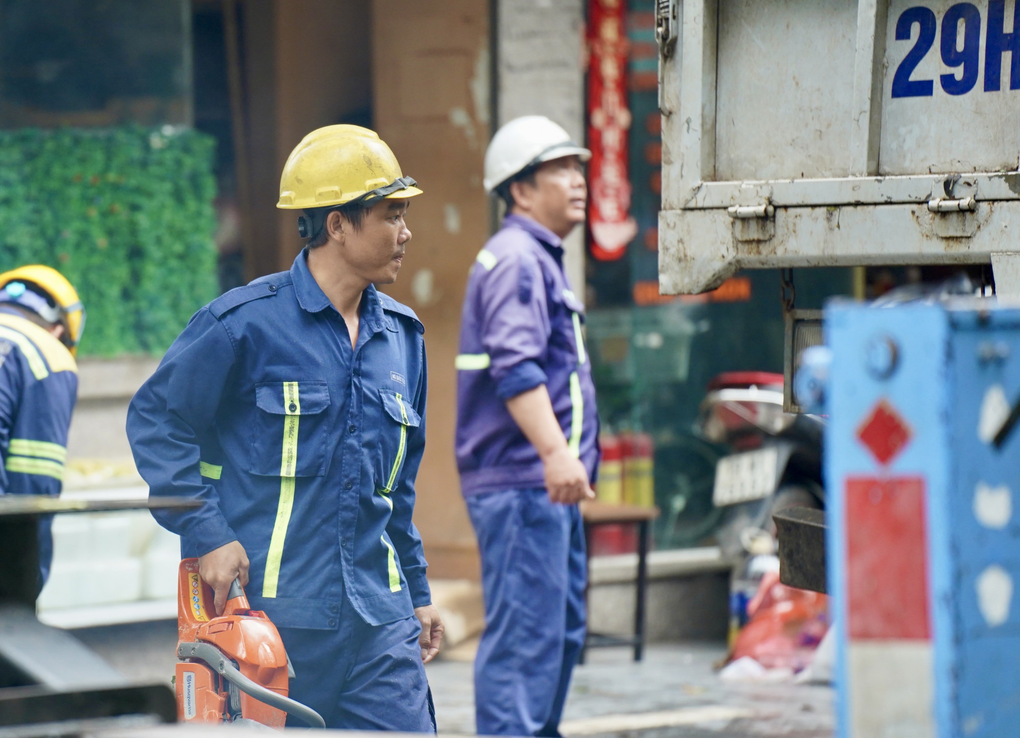 Ông Hải cho biết thêm, đơn vị sẽ làm việc tại Hà Nội cho đến khi hoàn thành công việc.