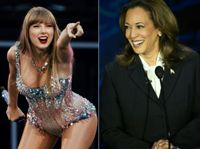 Taylor Swift chia sẻ trên Instagram rằng ứng cử viên tổng thống đảng Dân chủ Kamala Harris là một 'nhà lãnh đạo tài năng, vững vàng'