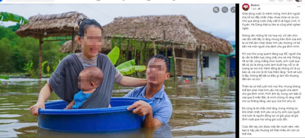 Nhiều tài khoản tin đây là câu chuyện thật nên đã lan tỏa trên mạng xã hội. Ảnh chụp từ Facebook