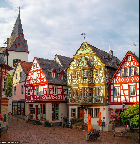 Idstein, một thành phố nhỏ gần Frankfurt, Đức tự hào là nơi có những ngôi nhà gỗ đẹp nhất nước Đức.