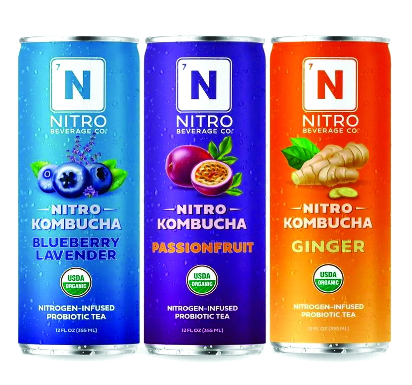 Nitro Beverage vừa ra mắt dòng sản phẩm  trà nitơ chứa lợi khuẩn - Nguồn ảnh: DrinkNitro