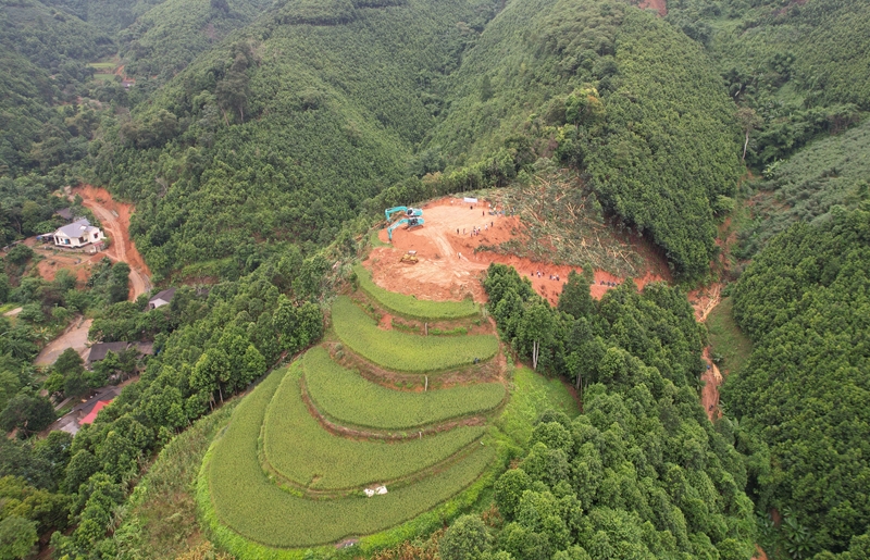 Khu dân cư Kho Vàng mới có diện tích 3,5ha - Ảnh: baolaocai.vn