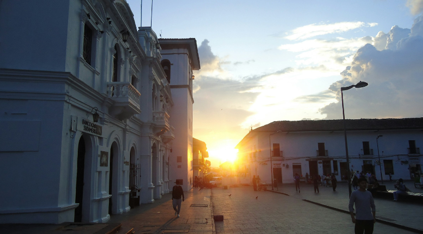 Người dân ở Popayán, Colombia, thành phố lớn gần nhất với Totoró - Ảnh:Juan Francisco Garcés trên Bapt