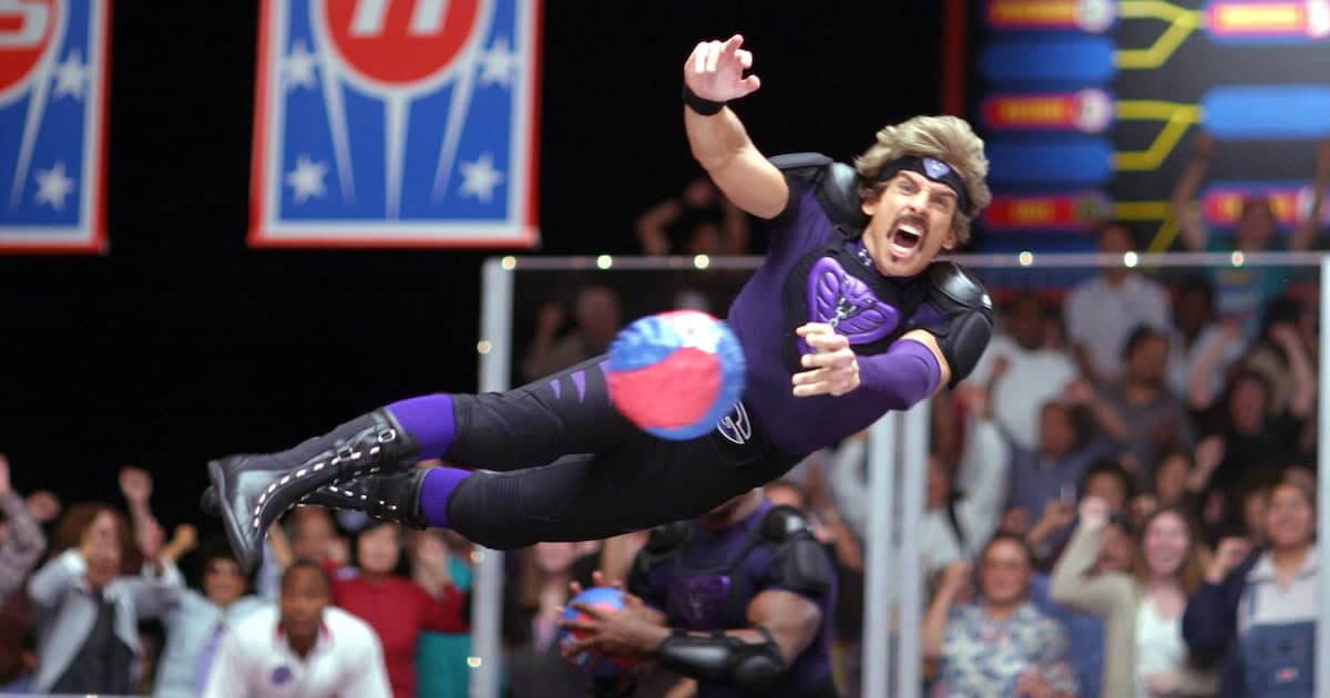 Ben Stiller từng tham gia phim thể thao Dodgeball: A True Underdog Story 