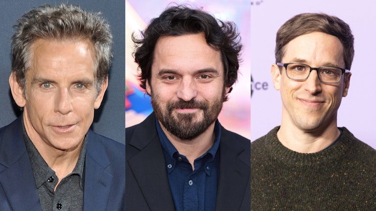 Ben Stiller, Jake Johnson và đạo diễn Josh Greenbaum (từ trái qua) 