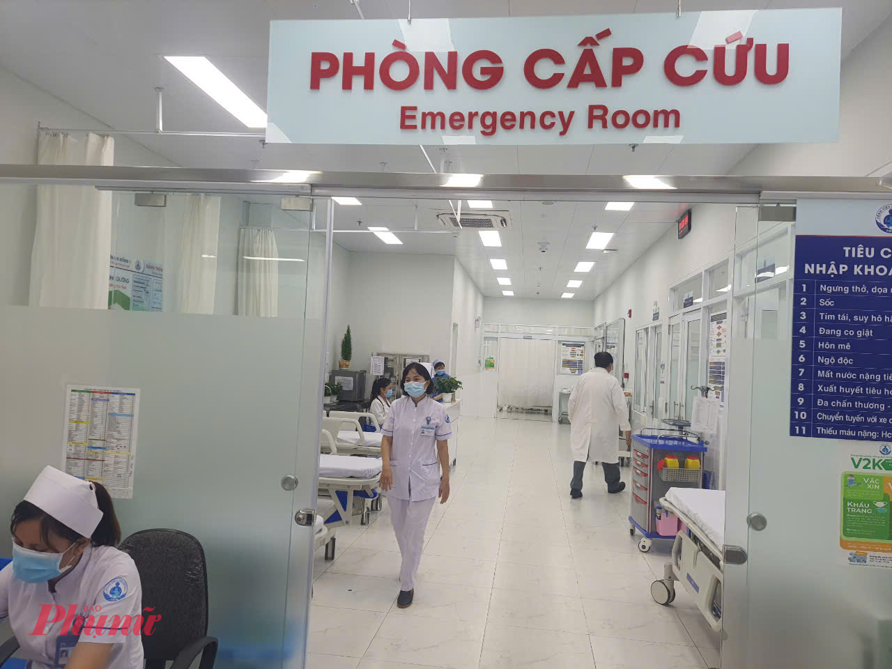 Khoa Cấp cứu Bệnh viện Nhi Đồng 1