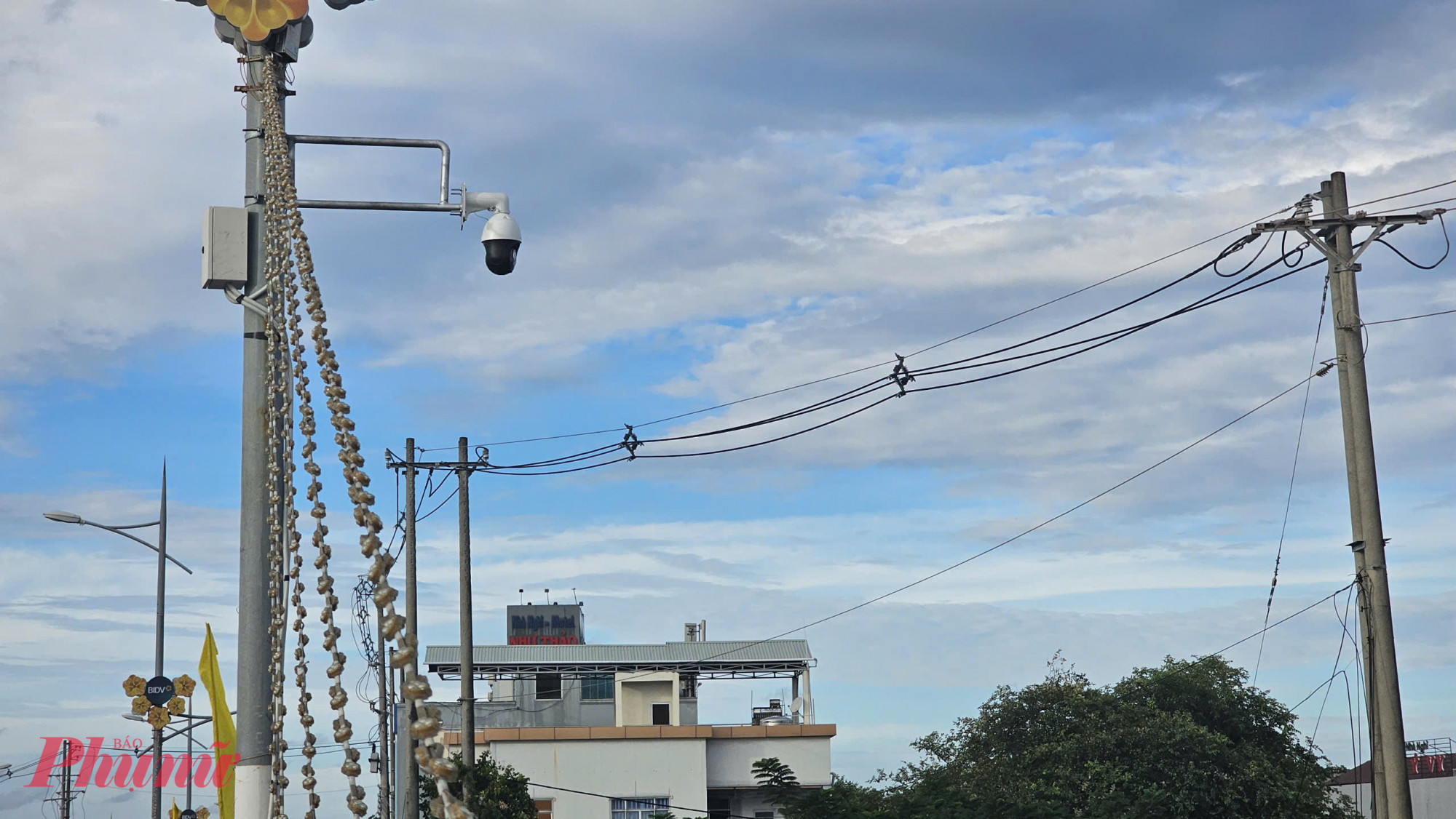 Camera an ninh được Công an tỉnh Kiên Giang gắn tại Phú Quốc thực hiện an ninh, an toàn giao thông trên đảo - Ảnh Phú Hữu