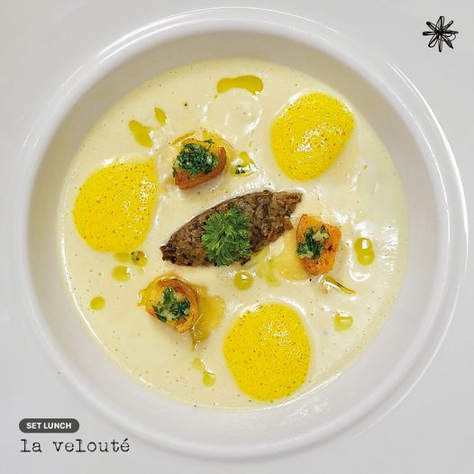 Món le velouté - Ảnh: La Badiane