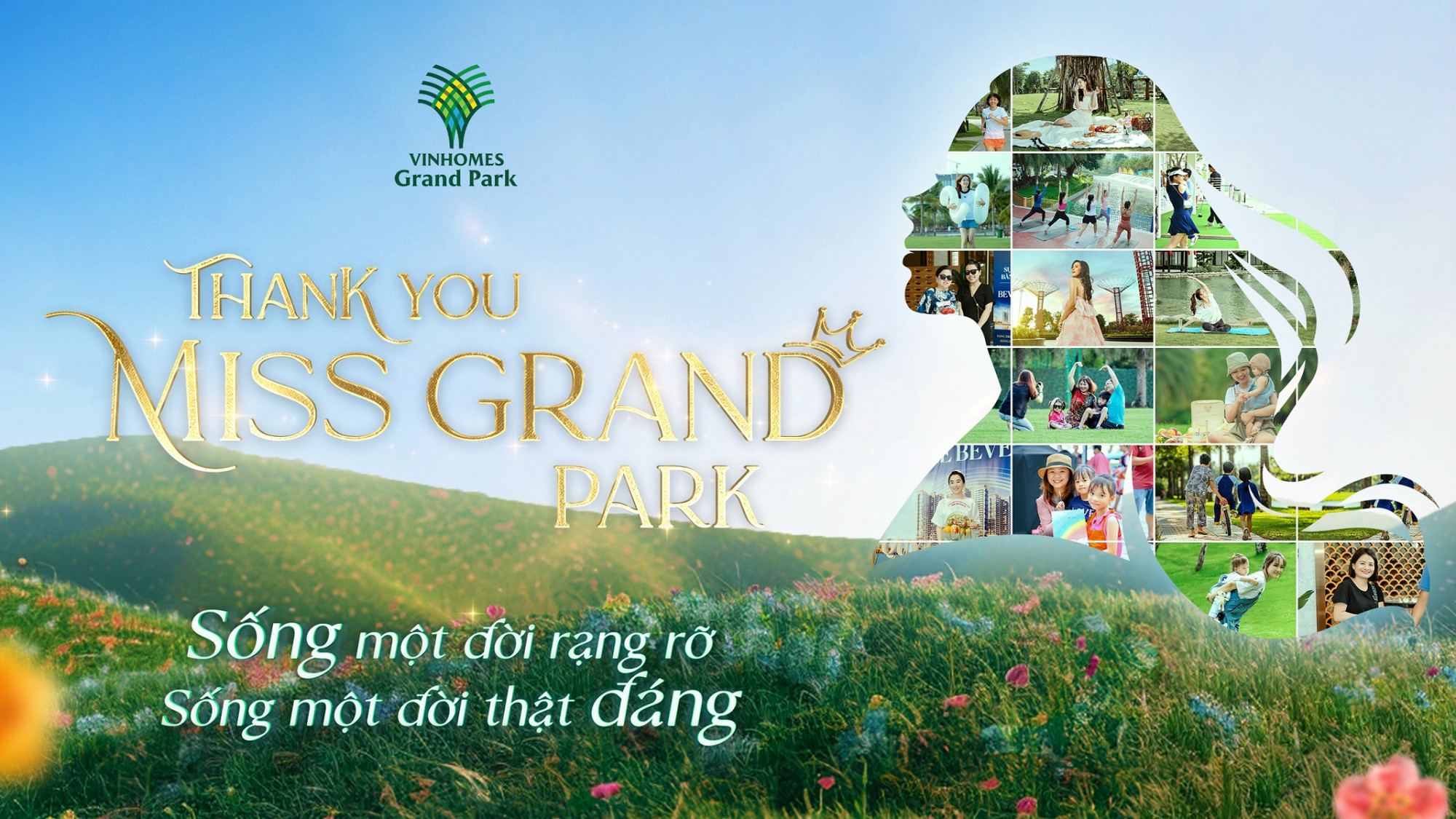 “Thank you Miss Grand Park” mang tới thông điệp “Grand Woman - Sống một đời rạng rỡ - Sống một đời thật đáng”