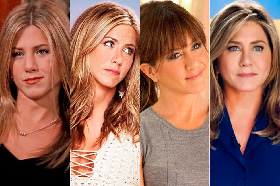 Jennifer Aniston từng thay đổi nhiều kiểu tóc nhưng ít khi đổi màu tóc