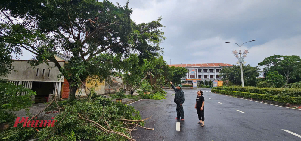 Đồng thời sẵn sàng các phương án sơ tán dân trên Đảo vào những vị trí tránh trí bão an toàn