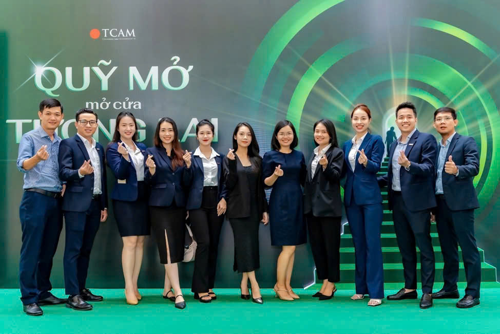 Đội ngũ chuyên gia quản lý quỹ của Công ty TCAM - Ảnh: TCAM