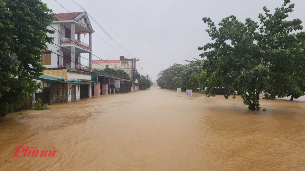 Đây là trận lũ lớn thứ hai trong 4 năm qua ở Quảng Bình, sau trận lũ tháng 10/2020