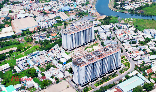 Dự án Conic Boulevard đang hoàn thiện.