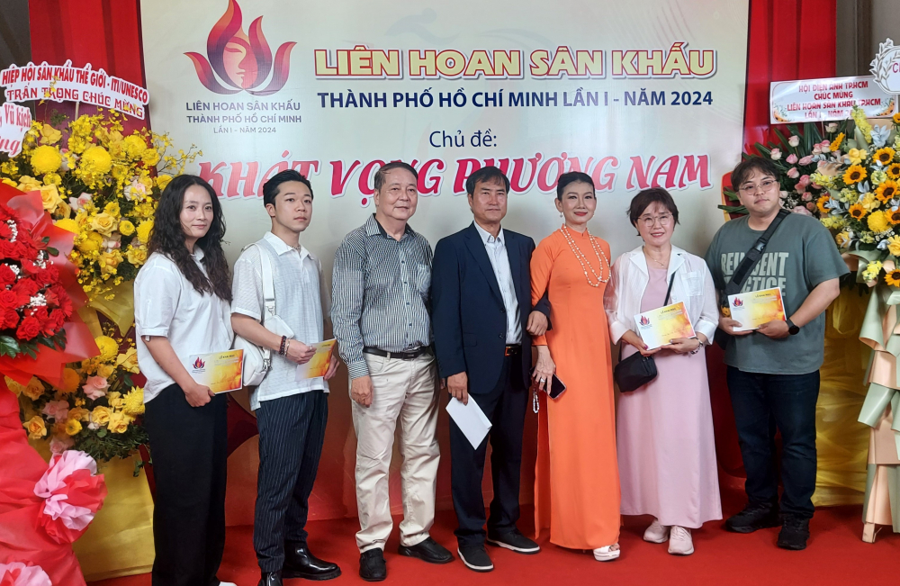 Lãnh đạo Hội Sân khấu TPHCM 