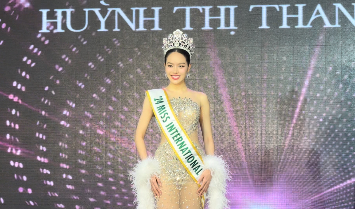 Thanh Thuỷ trong buổi gặp gỡ truyền thông, khán giả vào chiều 18/11, tại TPHCM