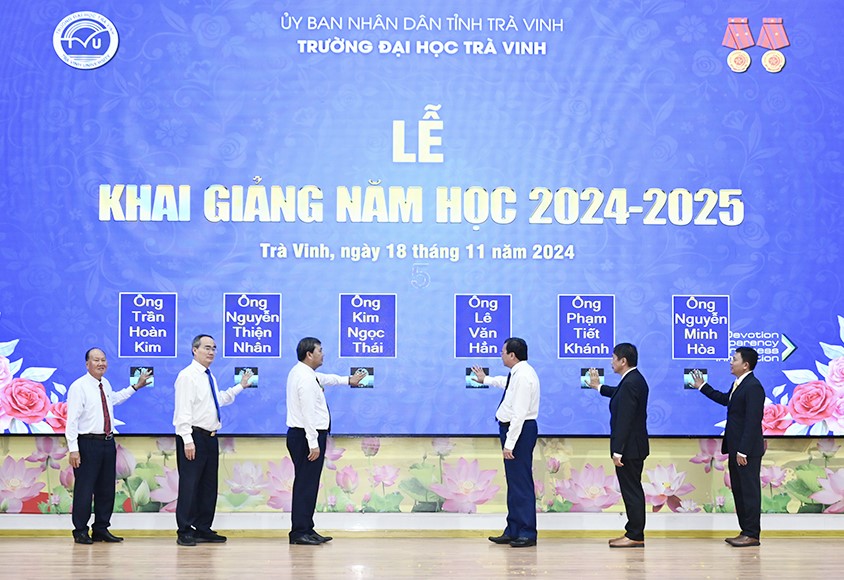 Trường đại học Trà Vinh khai giảng năm học 2024-2025 - Ảnh: Đại học Trà Vinh