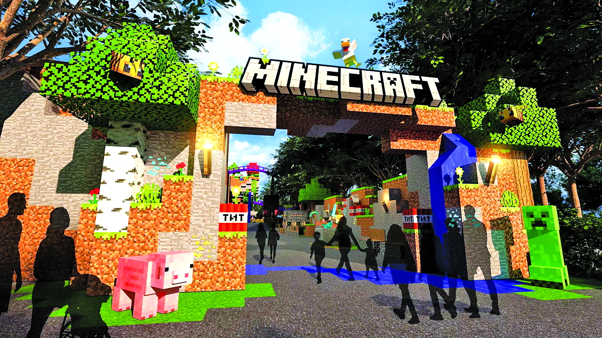 Merlin Entertainments dự kiến giới thiệu 2 điểm tham quan đầu tiên  theo chủ đề Minecraft vào năm 2026 và 2027 - Nguồn ảnh: Merlin/Mojang