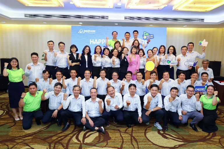 Workshop “Lãnh đạo hạnh phúc” do Imexpharm tổ chức - Ảnh: Imexpharm