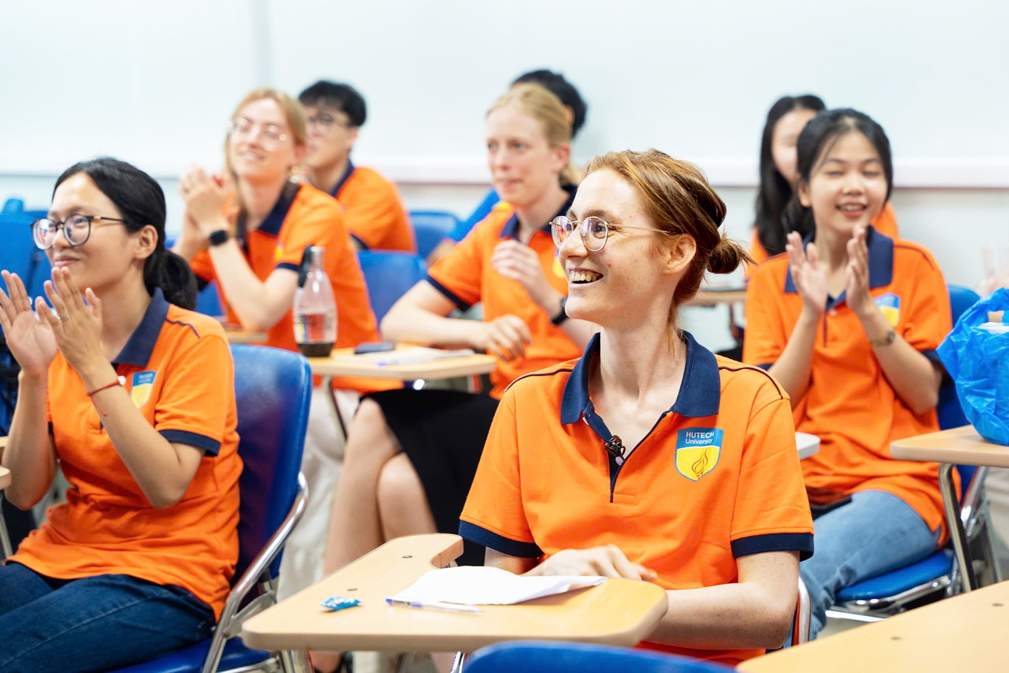 Làm gì để có thể thu hút sinh viên quốc tế đến Việt Nam? Sinh viên Đan Mạch, Pháp tham gia chương trình trao đổi tại Trường đại học Công nghệ TPHCM (HUTECH)