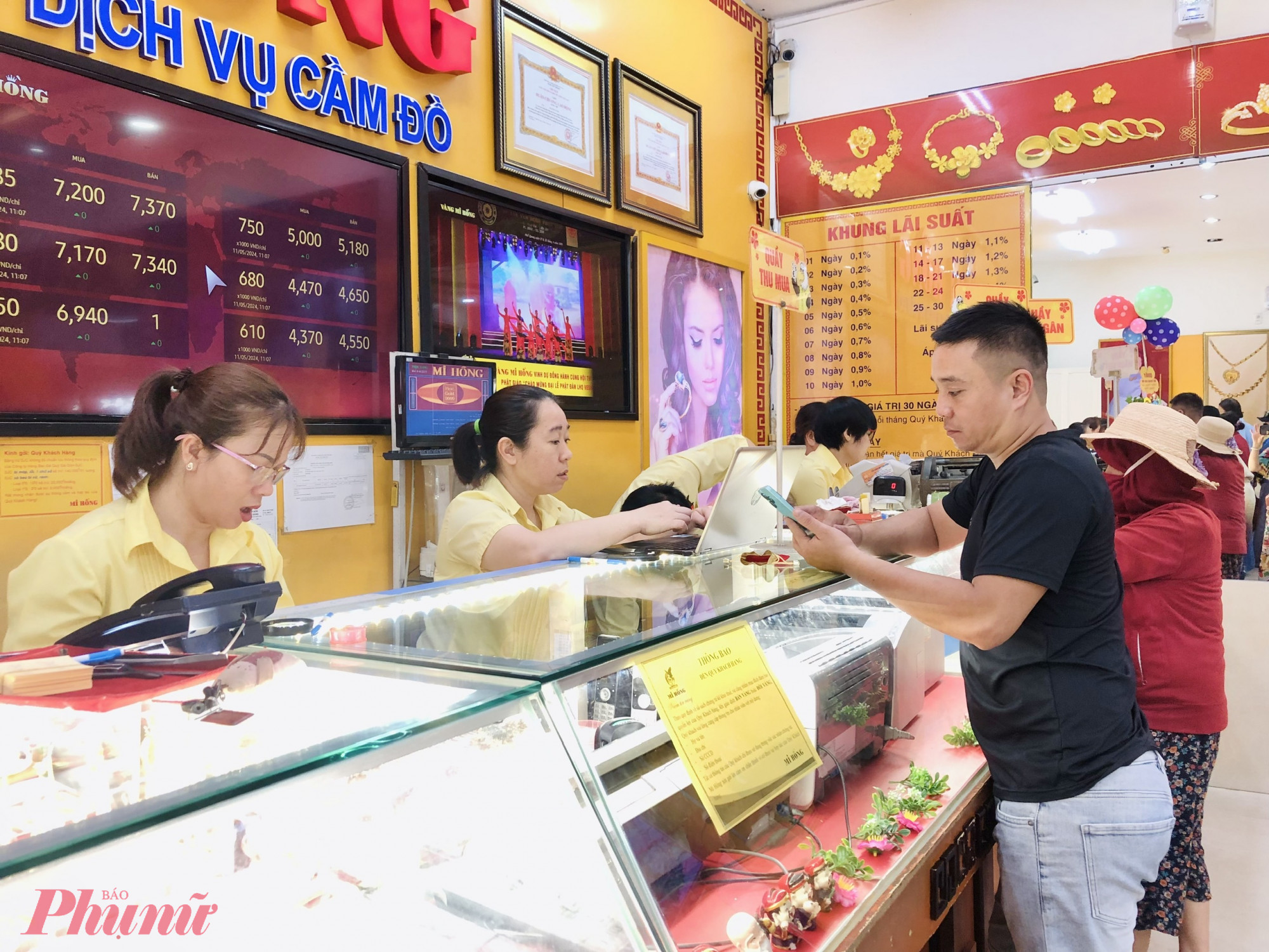 Sau 2 tuần đứng yên, giá vàng trong nước quay đầu giảm - Ảnh: Thanh Hoa
