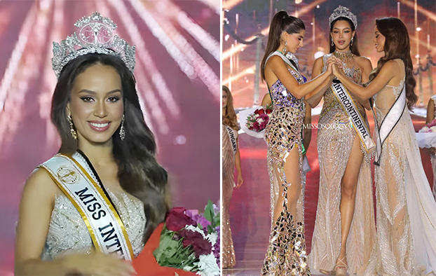 Khoảnh khắc người đẹp María D. Cepero đến từ Puerto Rico đăng quang Miss Intercontinental 2024 - Hoa hậu Liên lục địa 2024. Cô diện thiết kế lấy cảm hứng từ bông lau vẻ đẹp mong manh và sức sống mạnh mẽ của cỏ bông lau