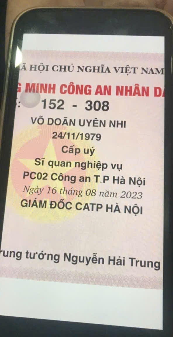 Giấy tờ giả các đối tượng sử dụng