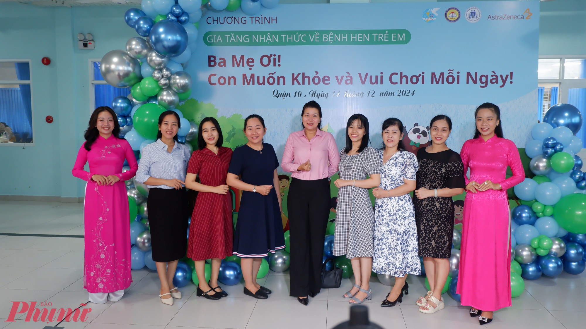 Nhiều bậc phụ huynh là nội trợ, cô giáo trên địa bàn quận 10 tham gia chương trình