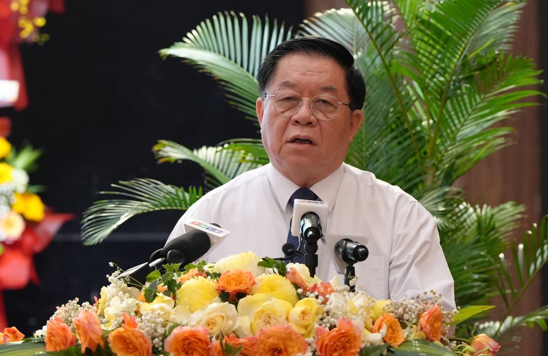 ông Nguyễn Trọng Nghĩa - Ủy viên Bộ Chính trị, Bí thư Trung ương Đảng, Trưởng ban Tuyên giáo Trung ương ghi nhận những kết quả, 