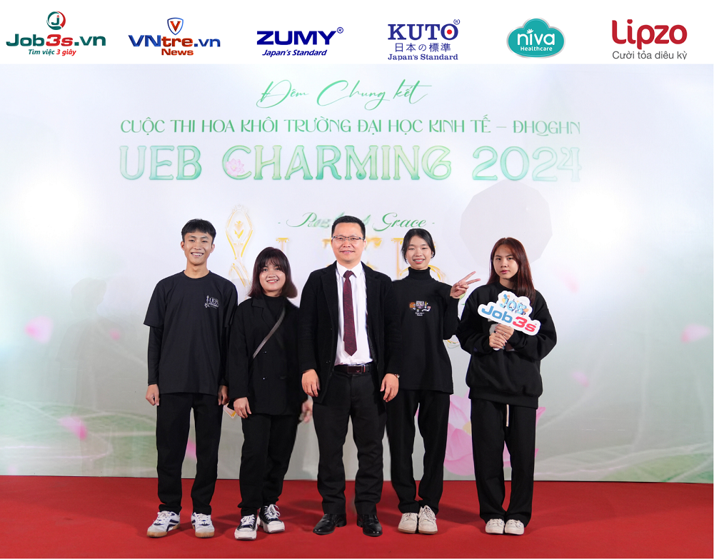 CEO Tony Vũ - Chủ tịch/Nhà sáng lập job3s tại đêm chung kết UEB Charming 2024 - Ảnh: job3s