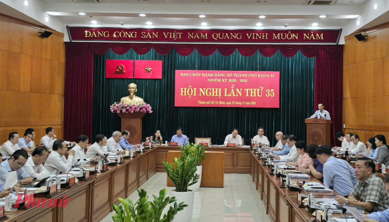 , Ban Chấp hành Đảng bộ TPHCM khóa XI, nhiệm kỳ 2020 - 2025 tổ chức Hội nghị lần thứ 35