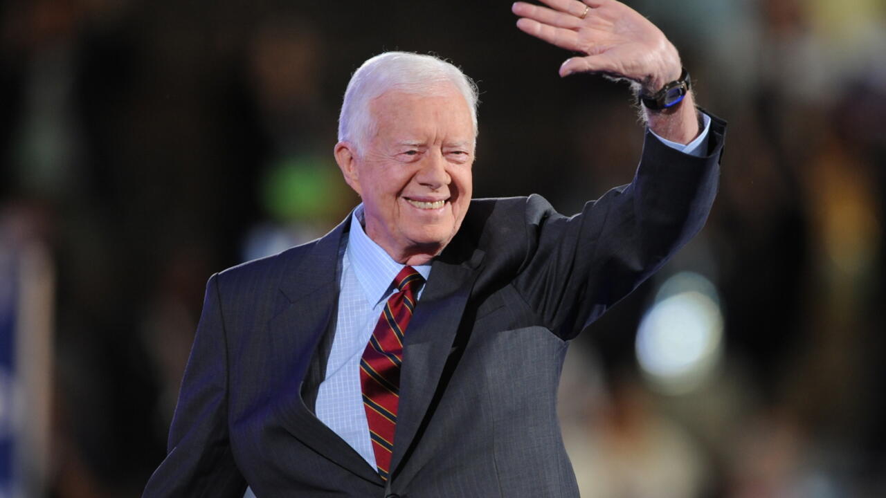 Tổng thống thứ 39 của Mỹ Jimmy Carter, người từng được trao giải Nobel Hòa bình, đã qua đời tại nhà riêng ở bang Georgia - Ảnh: AFP