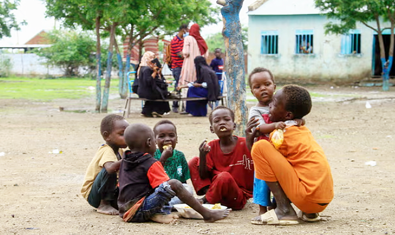 Trẻ em tại một trại tị nạn ở Sudan - Nguồn ảnh: Getty Images