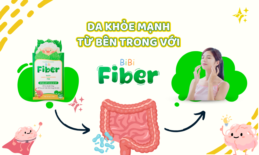 Bibi Fiber - bổ sung chất xơ hỗ trợ tiêu hóa khỏe - Ảnh: Dược phẩm E&S Việt Nam