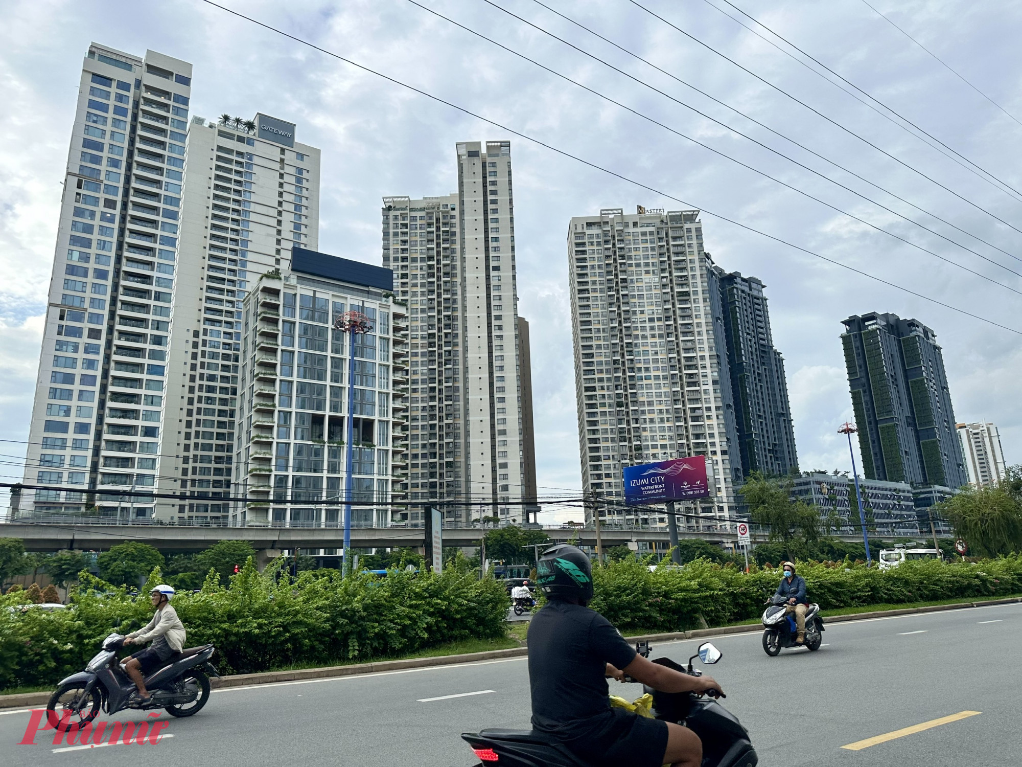 Các dự án trên đường Võ Nguyên Giá, TP Thủ Đức dọc tuyến Metro số 1 đã tănge