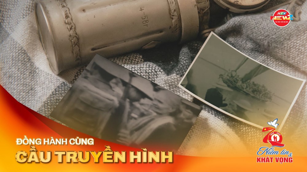 Poster chương trình cầu truyền hình kỷ niệm 70 năm Hiệp định Genève và chuyến tàu tập kết năm 1954 - Niềm tin và Khát vọng 