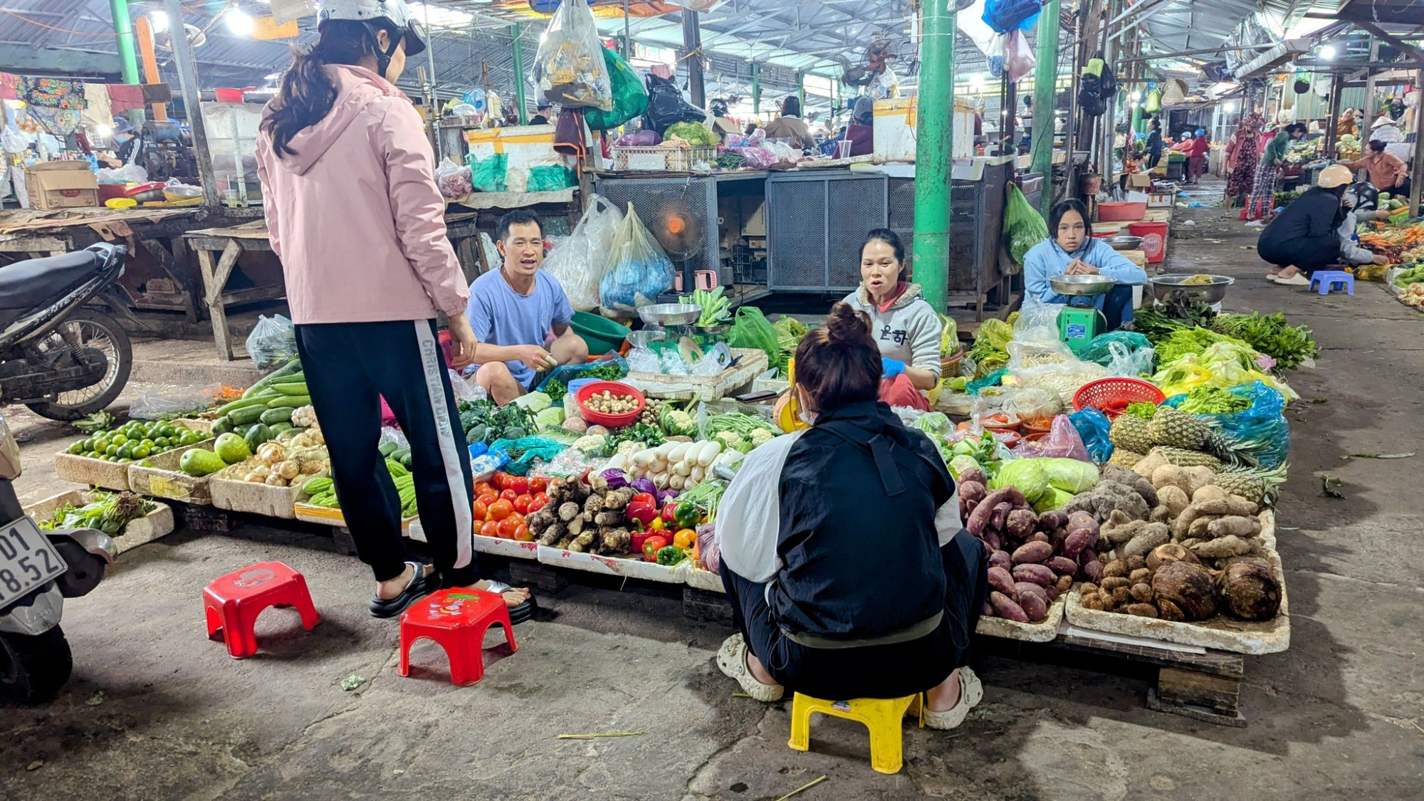 Hàng rau hành