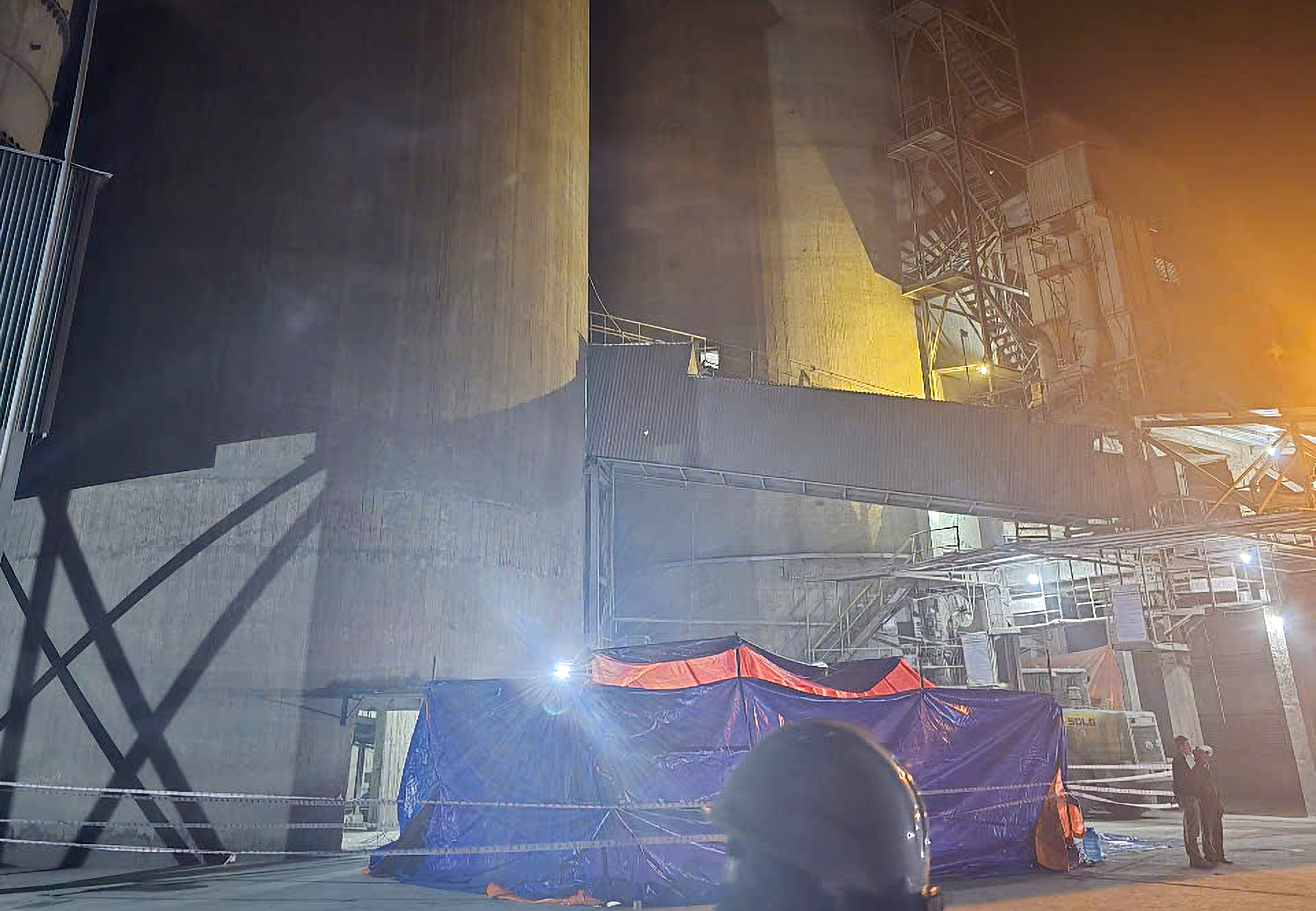 Hiện trường nơi xảy ra sự việc - Ảnh: Khánh Trung