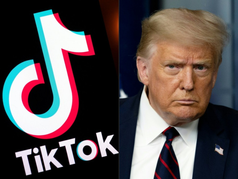 Tổng thống Mỹ Donald Trump đã lên tiếng ủng hộ TikTok, nhưng không rõ liệu ông có thể tìm ra cách ngăn chặn lệnh cấm ứng dụng này hay không - Ảnh: AFP