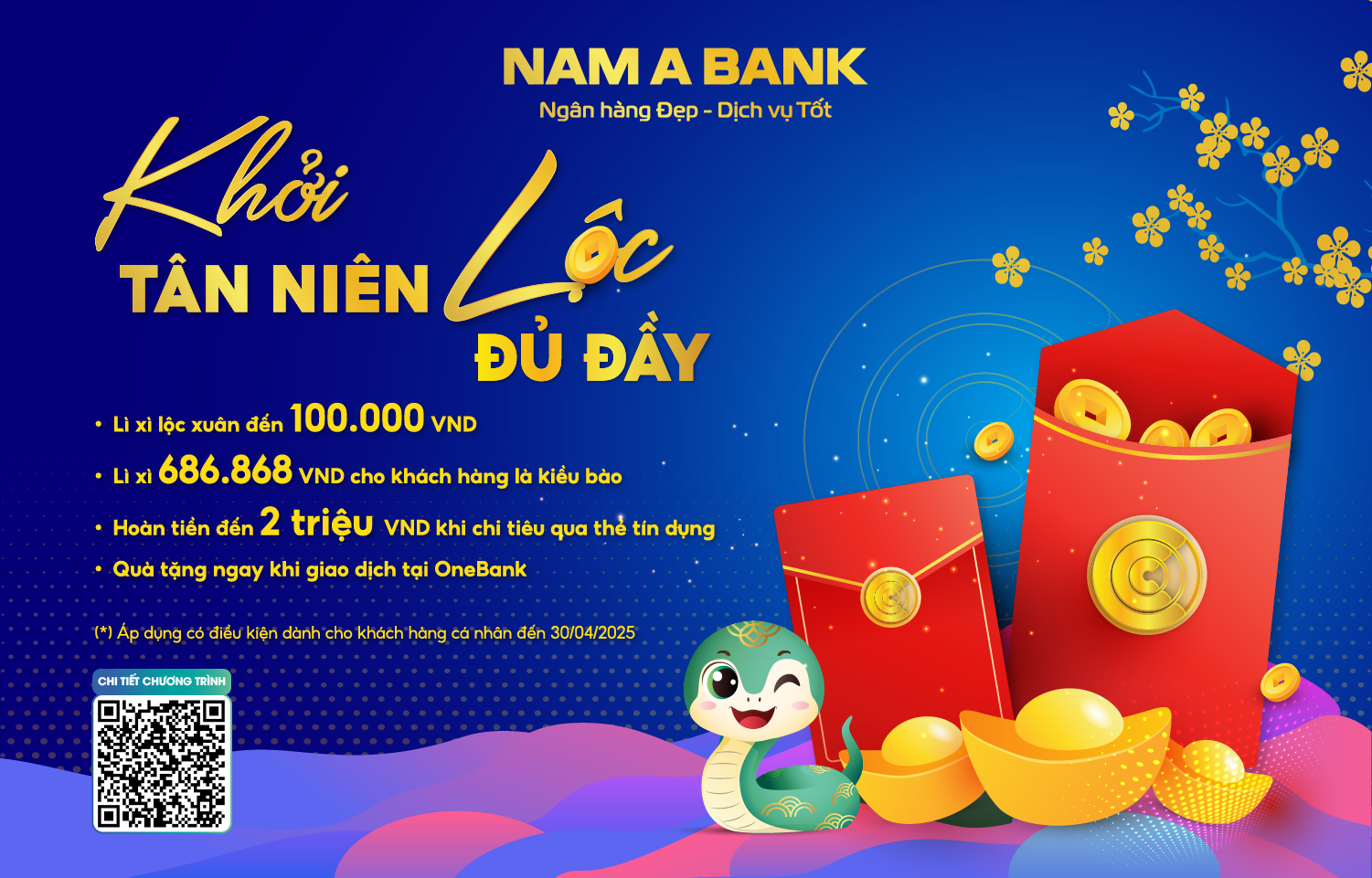 Chuỗi chương trình ưu đãi đầu năm của Nam A Bank