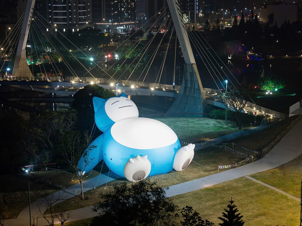 Snorlax tại lễ hội đèn lồng Đài Loan năm 2025 - Nguồn ảnh: 2025 Taiwan Lantern Festival