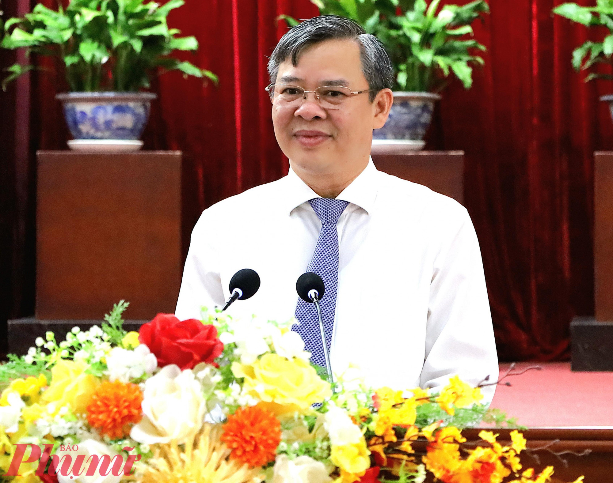 Ông Trương Cảnh Tuyên - Chủ tịch UBND TP Cần Thơ, nhiệm kỳ 2021-2026. Ảnh: Huỳnh Lợi 