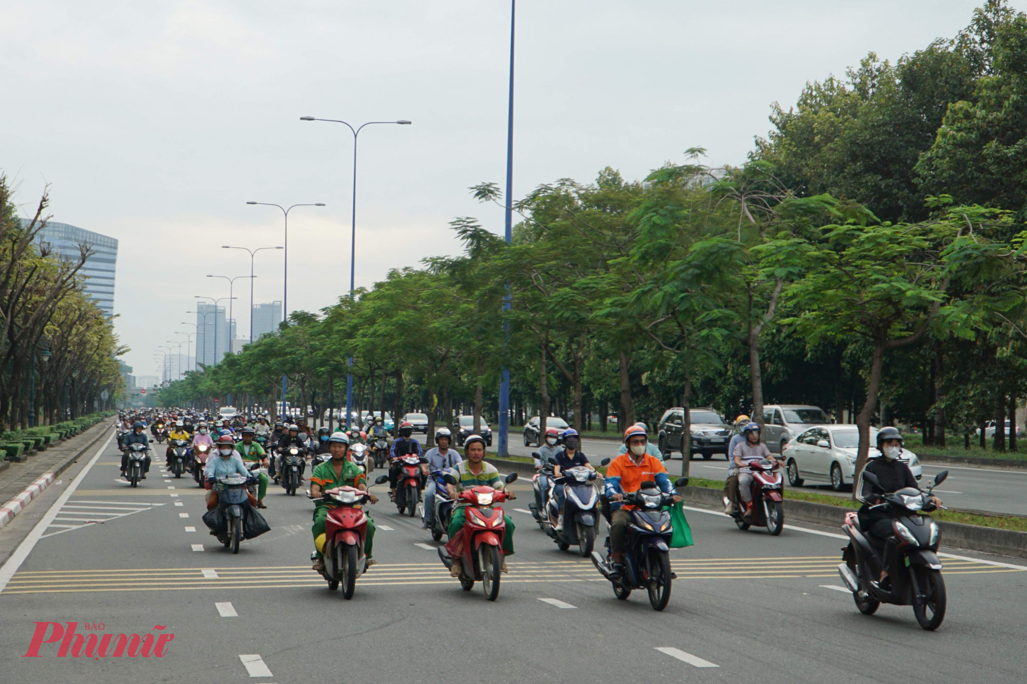 Một đoạn đường Mai Chí Thọ, TP Thủ Đức - Ảnh: Vũ Quyền