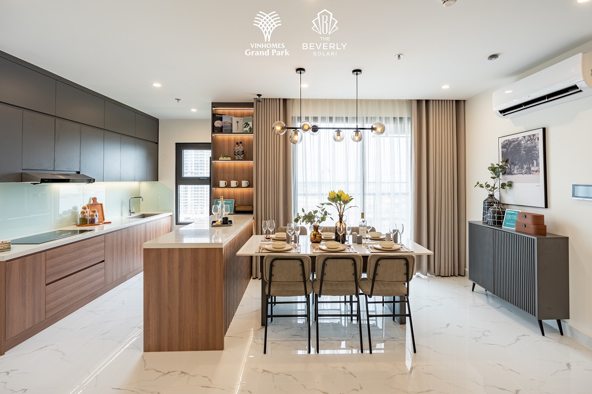 Căn hộ The Beverly Solari được thiết kế tho phong cách Luxury-sky-living