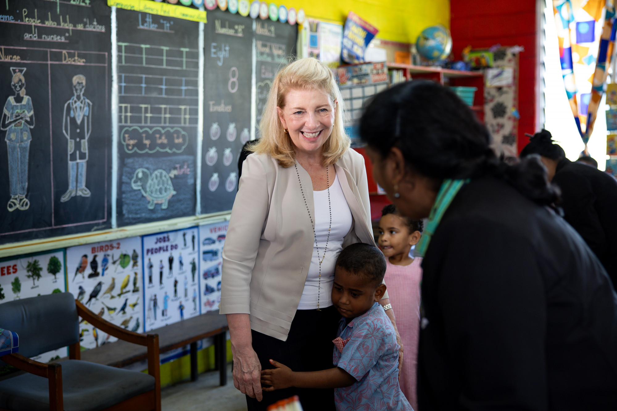 Bà Catherine Russell - Giám đốc điều hành Quỹ Nhi đồng Liên Hợp Quốc (UNICEF) - Ảnh: UNICEF