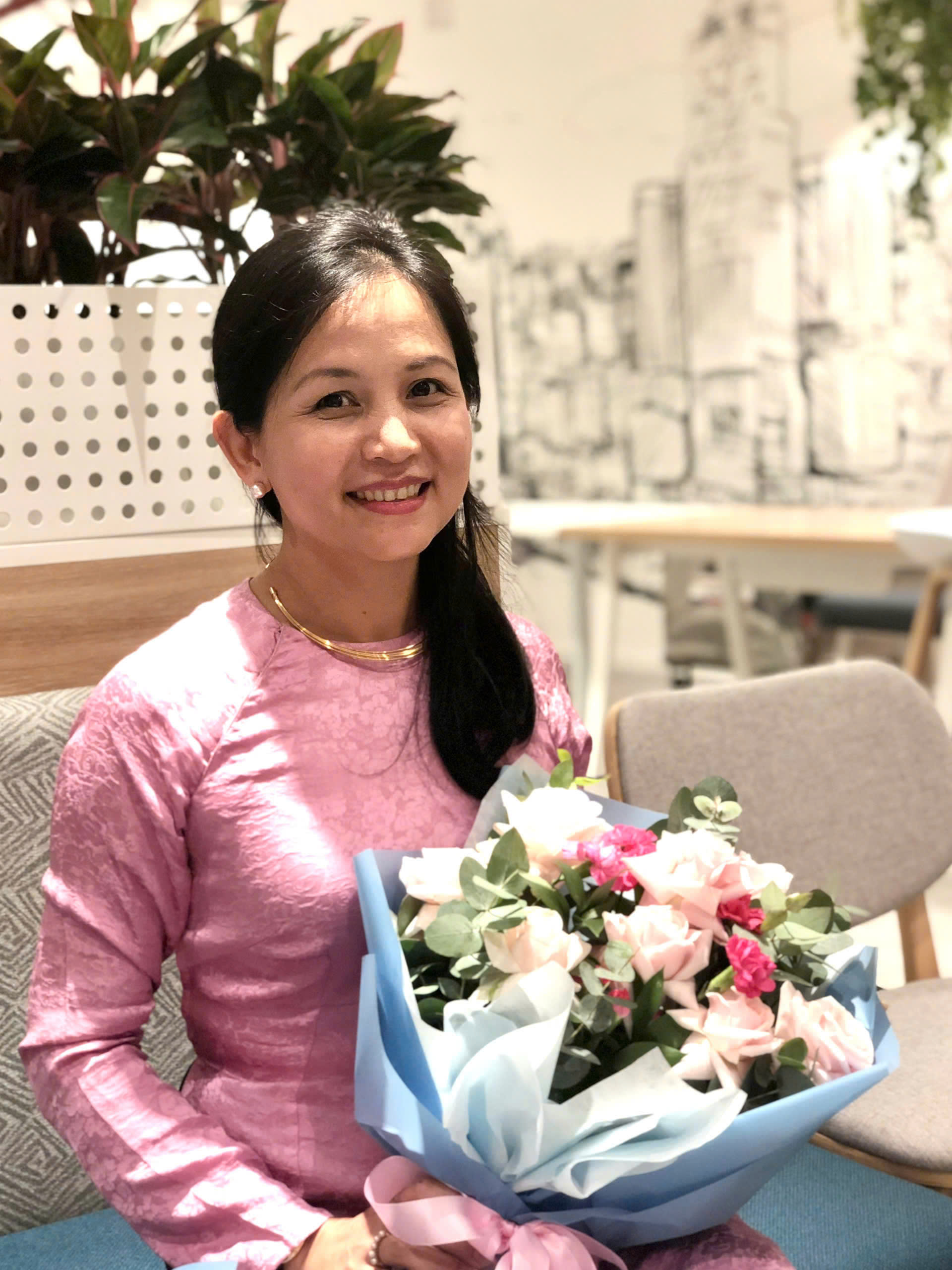 Phạm Thị Hà Giang: Tôi thấy mình may mắn vì chưa từng cảm thấy thua thiệt khi là người phụ nữ. 